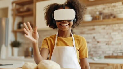 Girl with VR Goggles