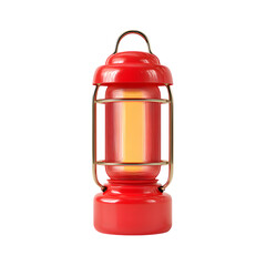 Obraz premium Minimalist emergency lamp, isolated on a white background --v 7.0