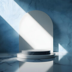 Product Showcase Stage Background with Soft Lighting