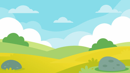 Fototapeta premium serene landscape with light fog and river