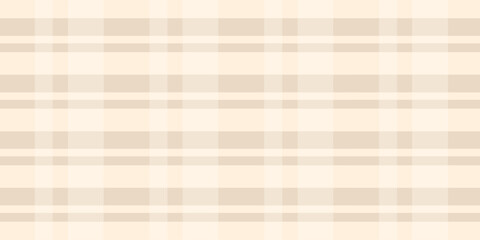 Beige plaid background vector illustration.
