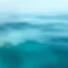 Blurred Ocean Colors Background for Calm Design