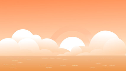 Cloud and sea landscape © Arif Wijanarko