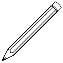 Minimal Pencil Line Art Illustration