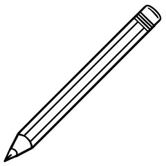 Minimal Pencil Line Art Illustration