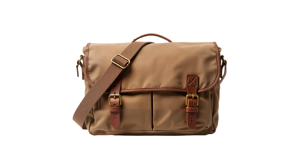 Canvas Bag with Leather Accents – Timeless, Durable, and Stylish