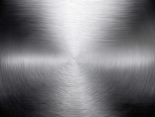 ヘアライン加工が施された金属テクスチャ背景