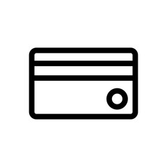 Finance & Banking Line Icon. Card, Bills, and Business Symbols for Web, App, and Print Design