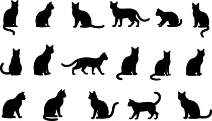 Dog Vector Silhouettes Collection bundle