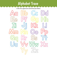 Alphabet practice page 08