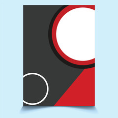 Abstract Modern Dynamic Flyer Brochure leaflet layout template Design vector 42