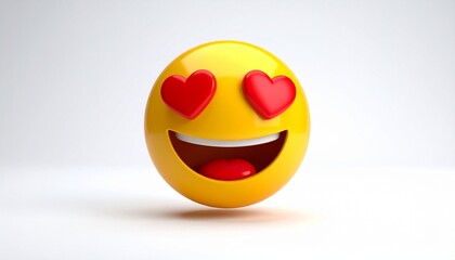 smiley face on white background