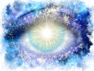 Fototapeta premium x-default Cosmic Eye: Abstract Vision of the Universe