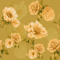 all over design. digital print design. Flower design.all over print.Watercolor iris flowers and abstract illustration. Seamless pattern. Summer, spring design for wallpapers, lights, textiles, texture