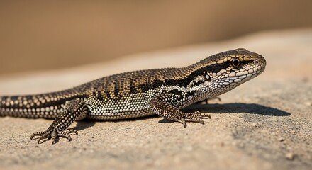 Naklejka premium Isolated Reptile on White Background – High-Resolution Studio Image for Nature, Zoology, and Educational Use