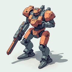 future war robots are very cool