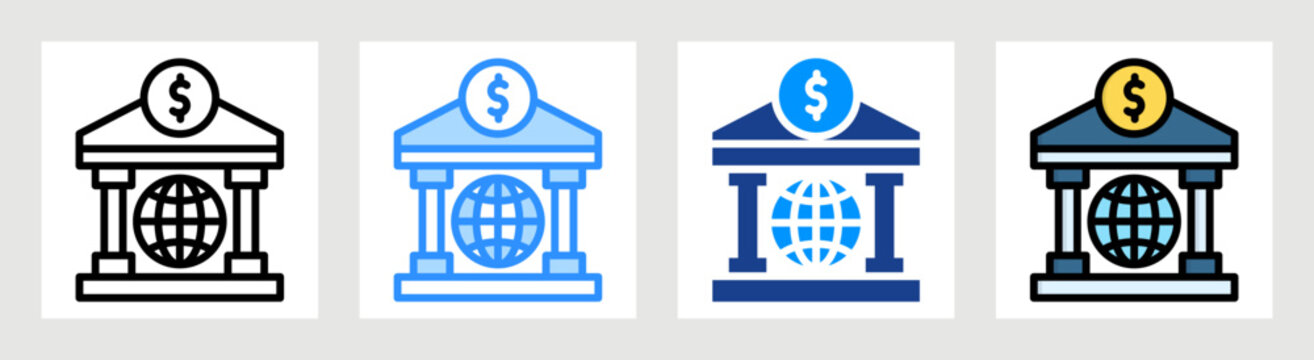 International Bank Collection Set Multiple Style