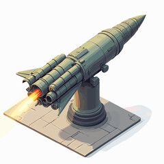 war rocket launcher is very cool