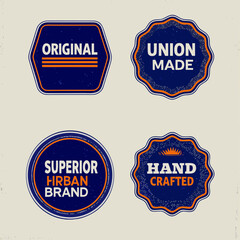 set of retro labels