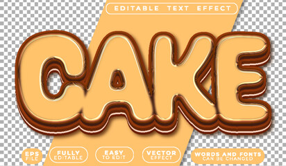  Cake Bakery Dessert Sweet Pastry Homemade Editable Vector Text File