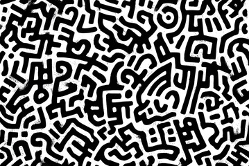 seamless pattern with numbers