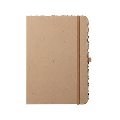 Naklejka premium Eco-friendly notebook with recycled paper cover