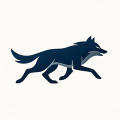 wolf head vector