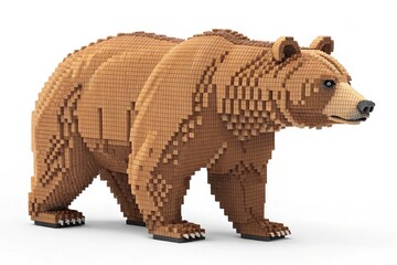 High-Quality 3d Pixel Art bear : Trendy, Versatile & Top-Selling Designs	