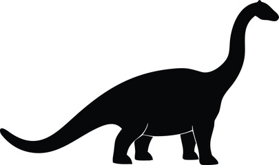 brontosaurus silhouette