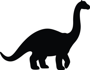 brontosaurus silhouette