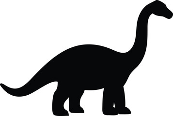 brontosaurus silhouette