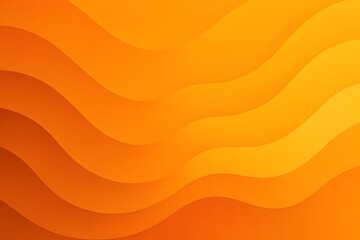 Abstract orange wave pattern background with subtle texture
