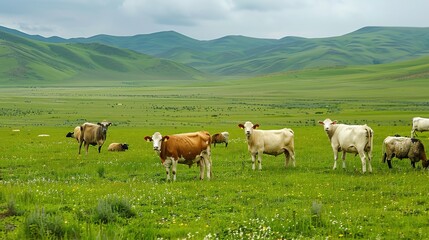 Festive Whispers of the Grassland: New Year Decorations Illuminate Cattle and Sheep Scenery in Charming Images
Stretching across the sun-kissed grassland, flocks of sheep and herds of cattle graze pea