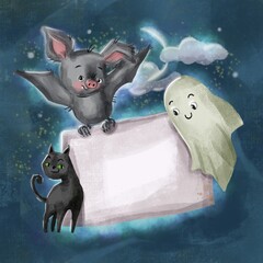 border frame for announcements