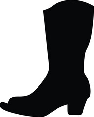 cowboy boot silhouette