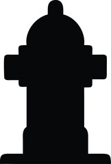 fire hydrant silhouette