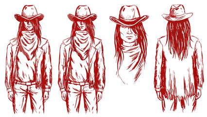 red and white background