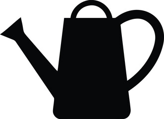 garden watering can silhouette