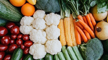 Vibrant Vegetable Collection: A Feast for the Eyes