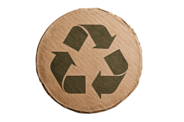 Recycling awareness in urban areas a community design initiative. Isolated on transparent background, png.