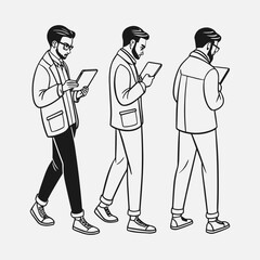 Education Business Icon New Design Black And White