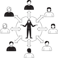 Vector art of collection of chinese zodiac dog isolated on white background for lunar new year decoration and design element