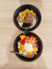 muesli with fruit