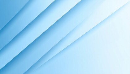 Obraz premium Dynamic blue gradient waves digital design abstract art modern aesthetic digital environment conceptual visualization