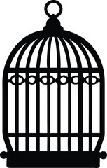 vintage birdcage silhouette