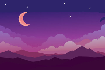 Obraz premium night sky with stars