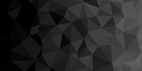 Obraz premium abstract background consisting of triangles, polygon gradient background illustration.