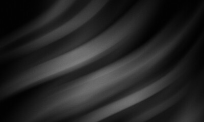Rough noise in monochrome abstract dark black background for background, paper, canvas and design elements