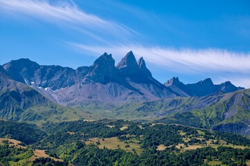 mountains in the mountains