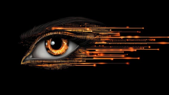Digital Eye: A Glimpse into the Technological Future - Powered by Adobe